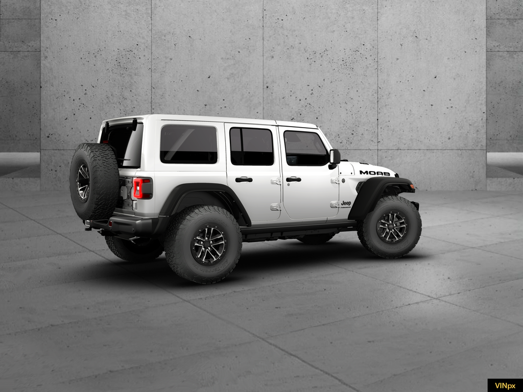New 2026 Bright White Clear-Coat Exterior Paint Jeep  image 7