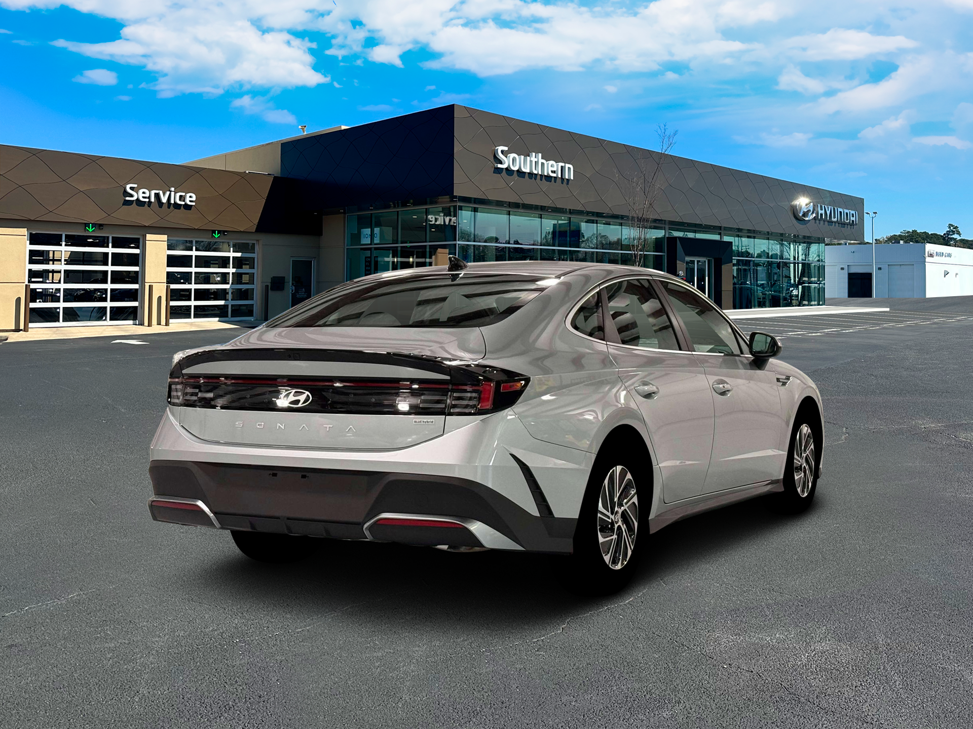 New 2026 Silver Hyundai Blue image 7