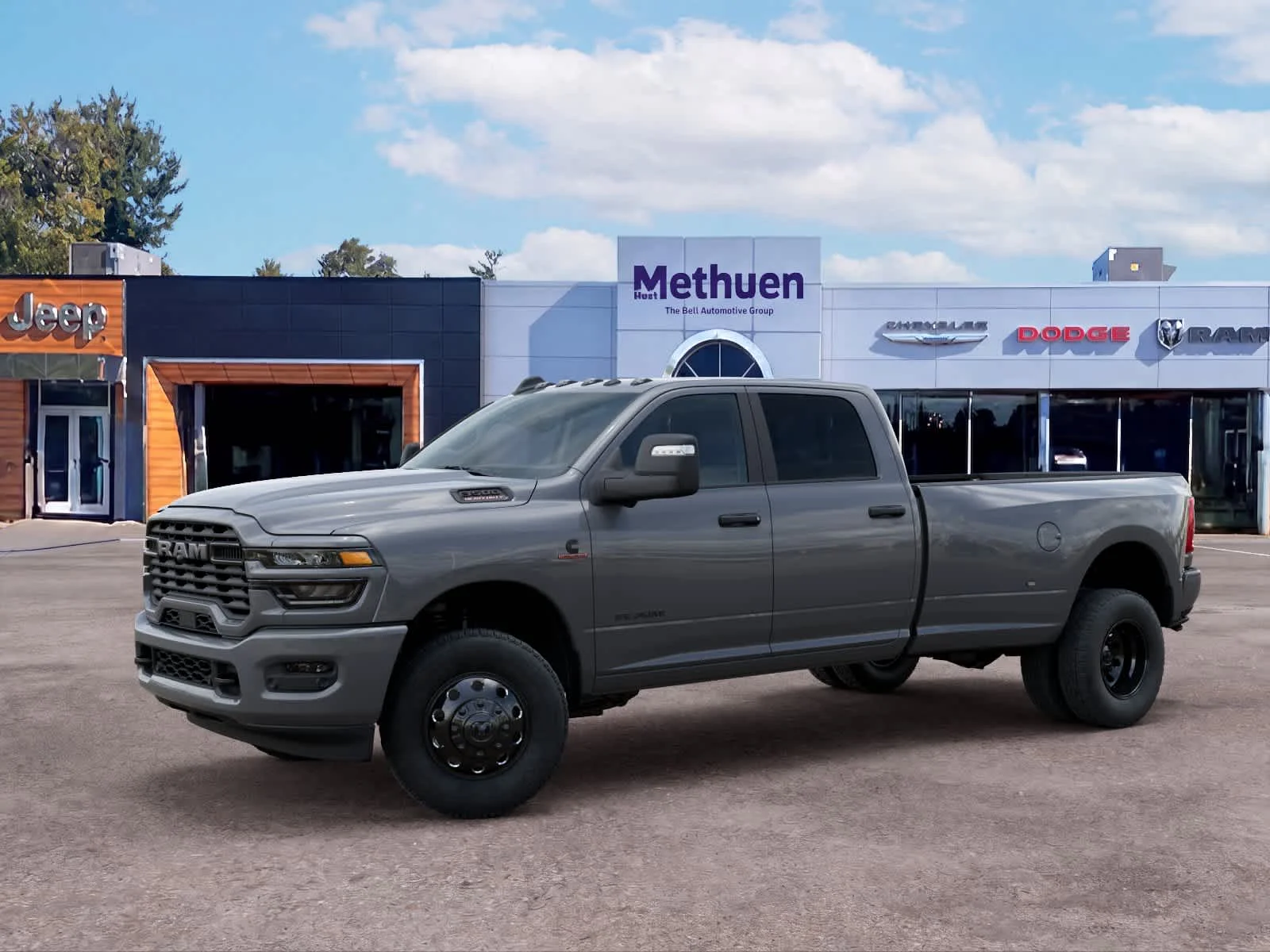 New 2027 Ceramic Gray Clearcoat Ram Big Horn image 2