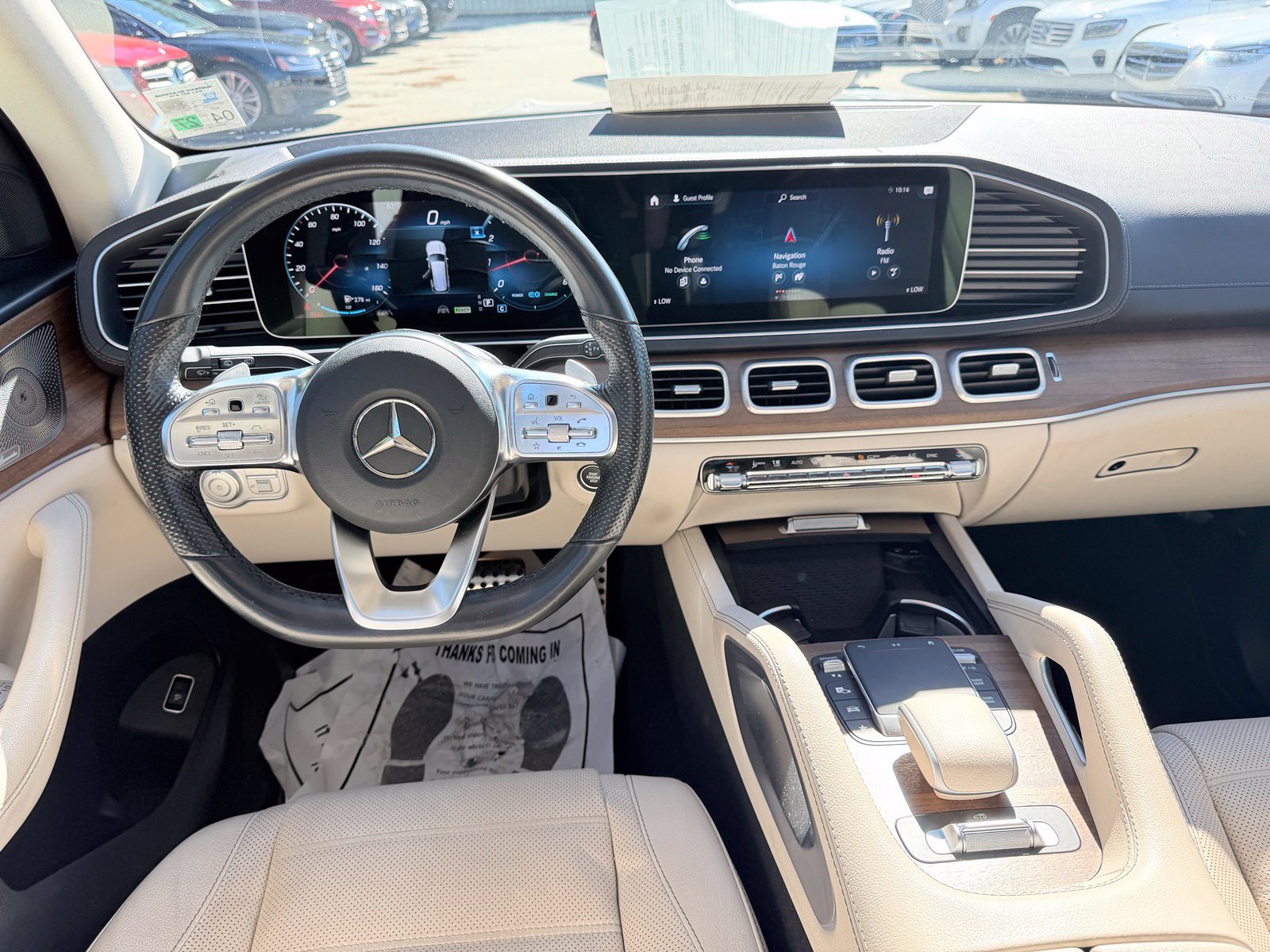 Certified Used 2023 MANUFAKTUR Diamond White Metallic Mercedes-Benz GLS 450 image 4