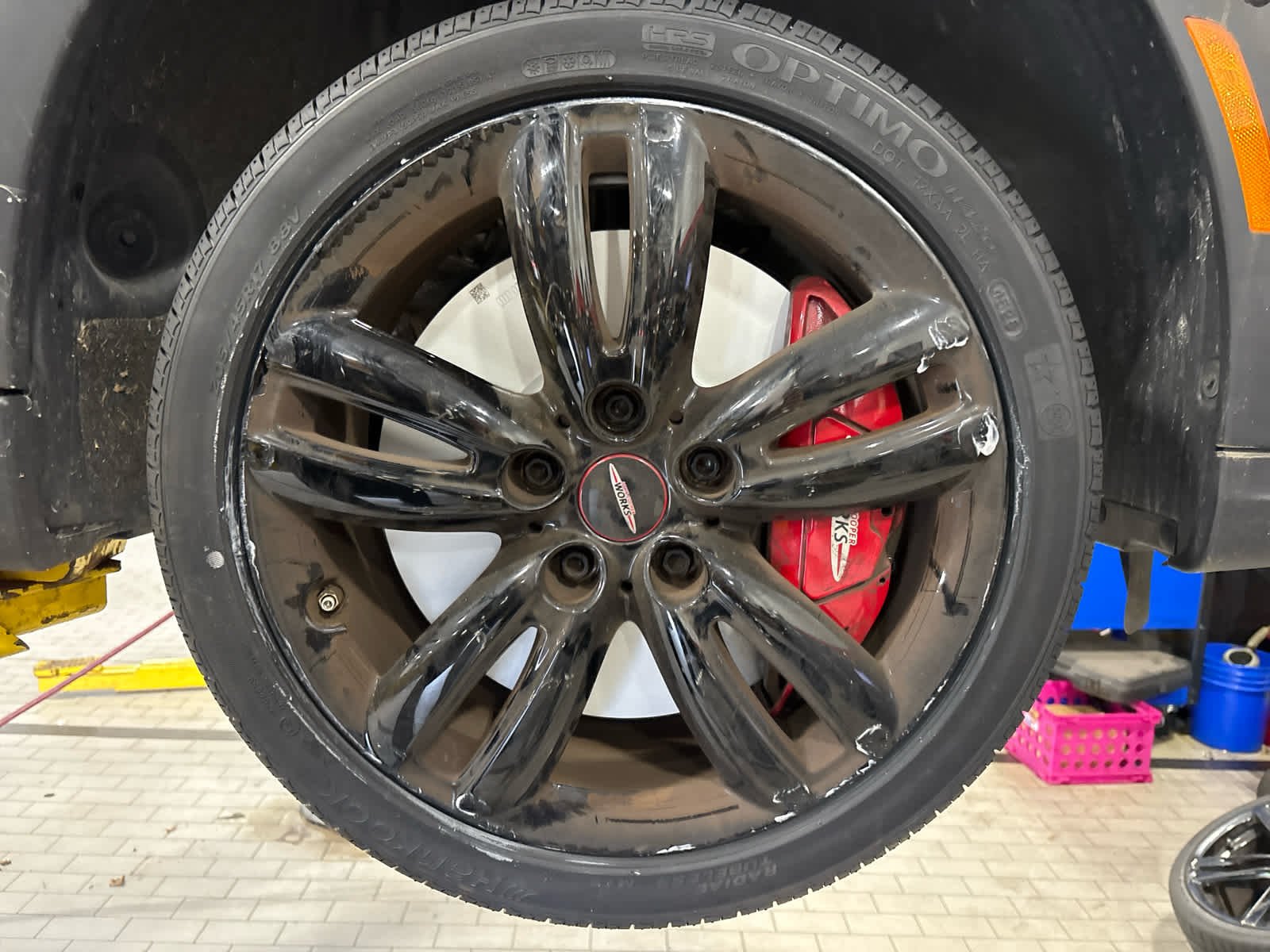 Used 2023 Island Blue Metallic MINI John Cooper Works image 2