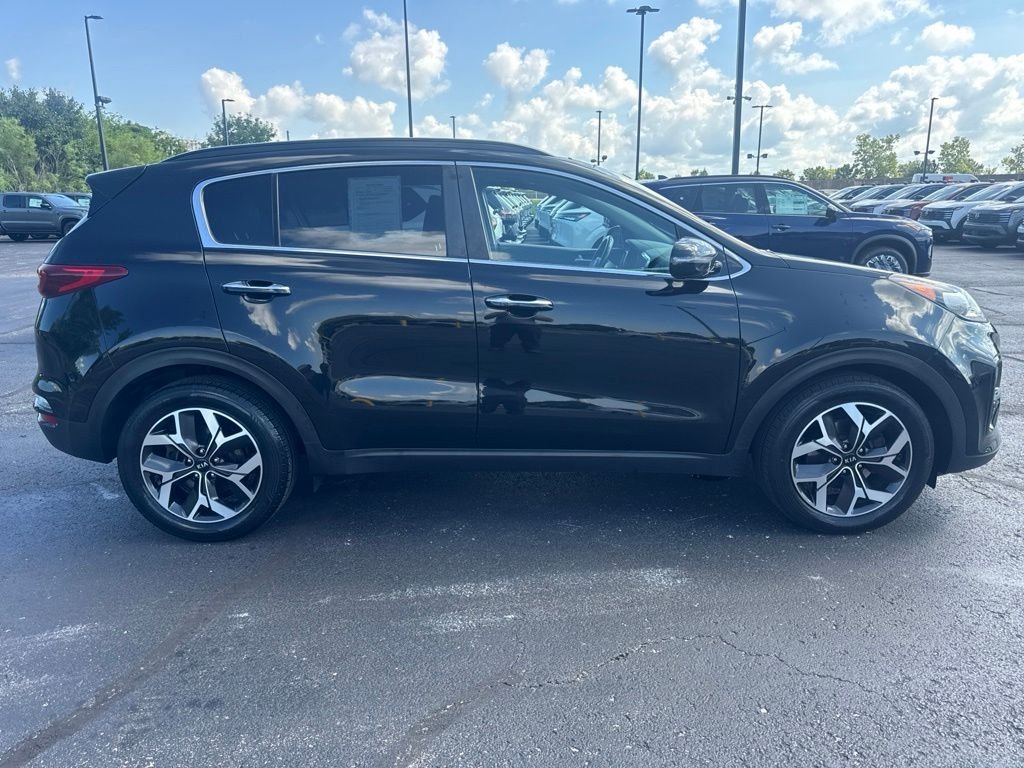 Used 2021 Red Kia EX image 2