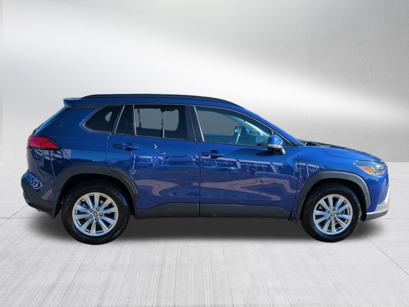 Certified Used 2023 Blue Crush Metallic Toyota LE image 8