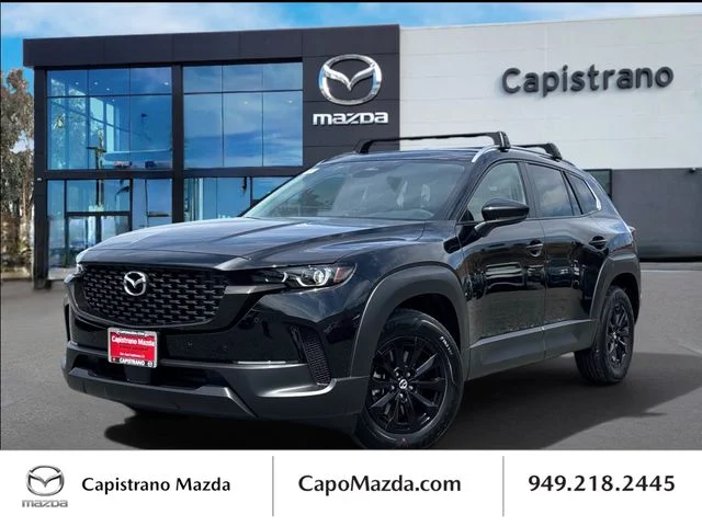 New 2026 Jet Black Mica Mazda Preferred AWD image 1