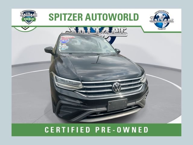 Black 2023 Volkswagen Tiguan SE 4Motion SUV / Crossover All-Wheel Drive