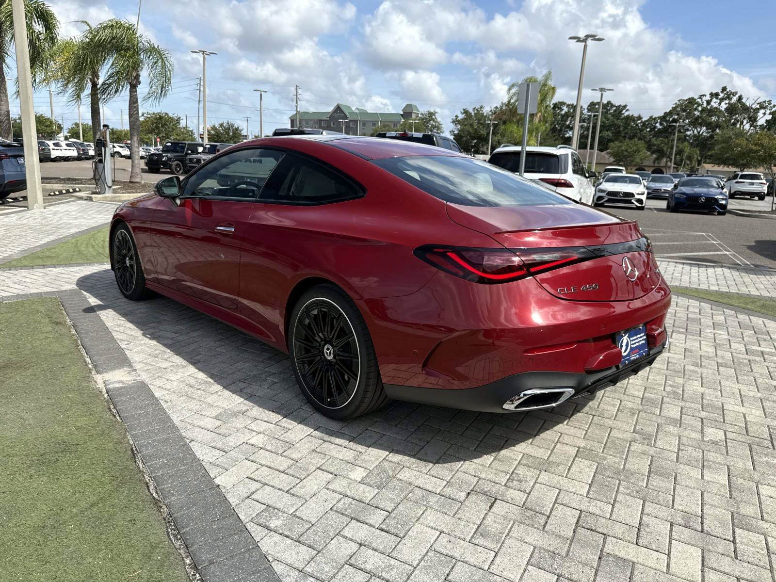 New 2026 Red Metallic Mercedes-Benz 450 4MATIC® Coupe image 4