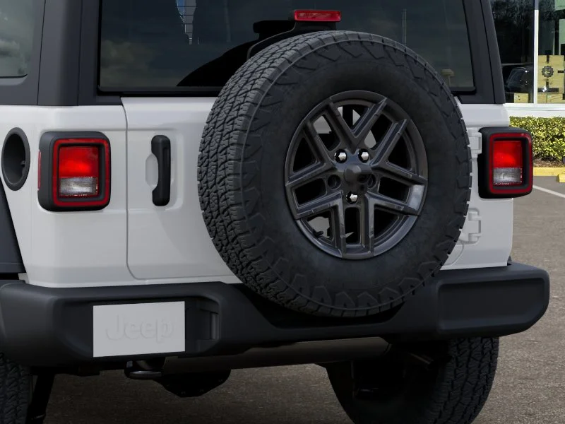 New 2026 Bright White Clear-Coat Exterior Paint Jeep Sport S image 48