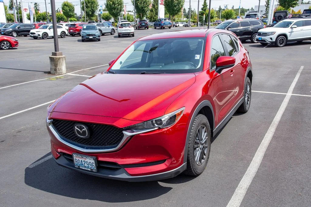 Used 2019 Red Crystal Mazda AWD Touring image 3