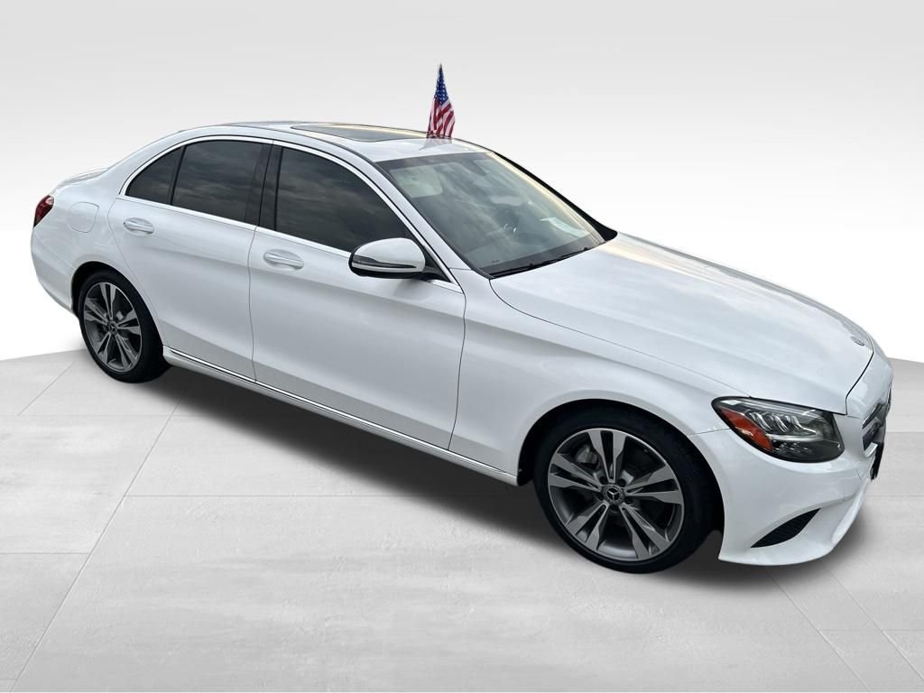 Used 2021 White Mercedes-Benz C 300 image 9