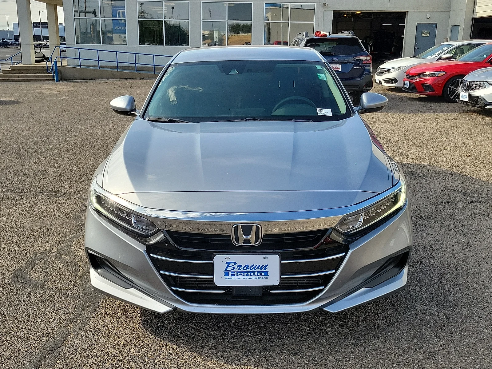 Used 2021 Lunar Silver Metallic Honda LX image 3