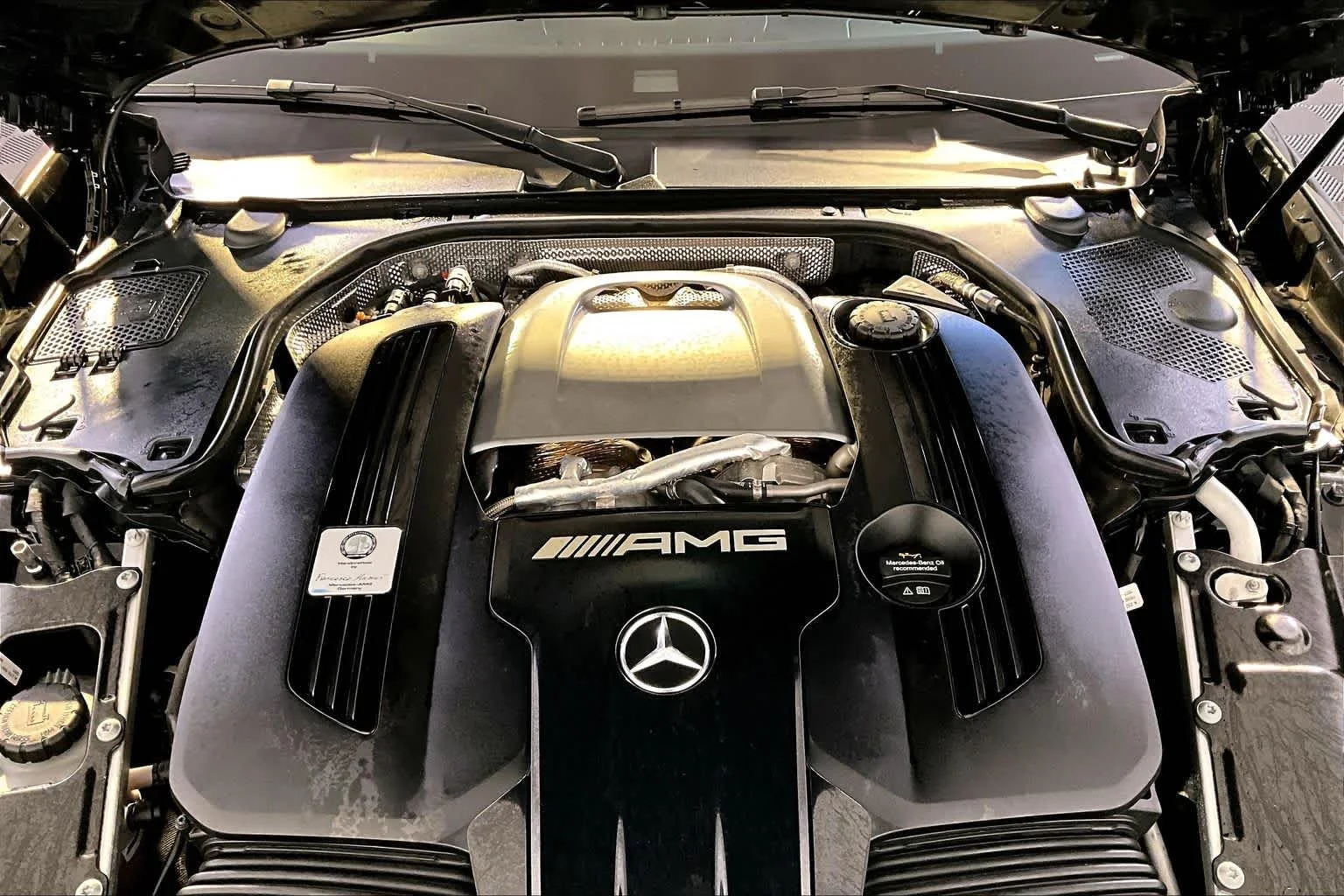Certified Used 2022 Obsidian Black Metallic Mercedes-Benz AMG® SL 55 image 30