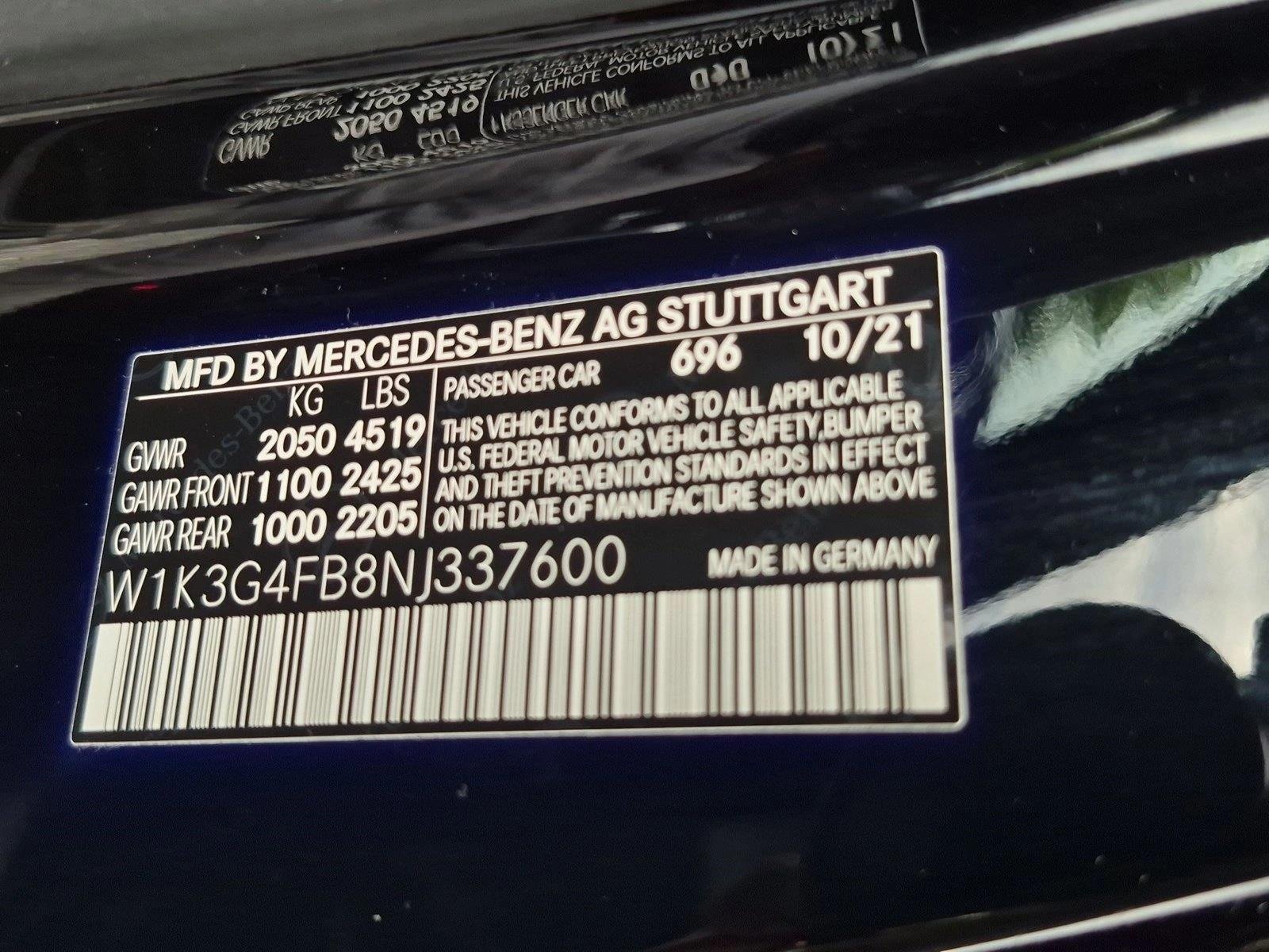 Used 2022 Night Black Mercedes-Benz A 220 image 26