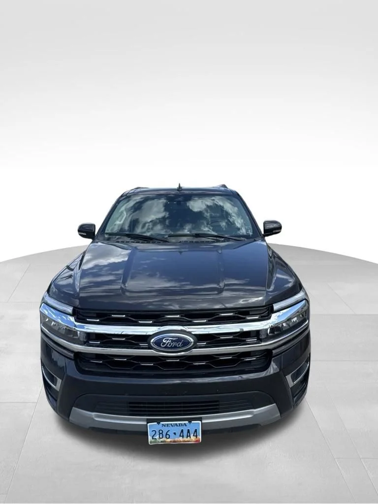 Certified Used 2024 Dark Matter Gray Metallic Ford Limited image 3