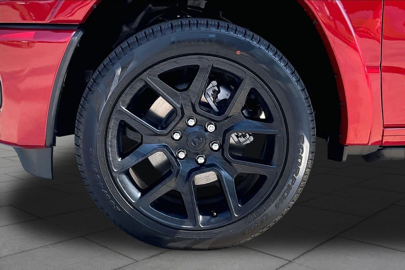 New 2027 Molten Red Pearl-Coat Exterior Paint RAM Laramie image 11