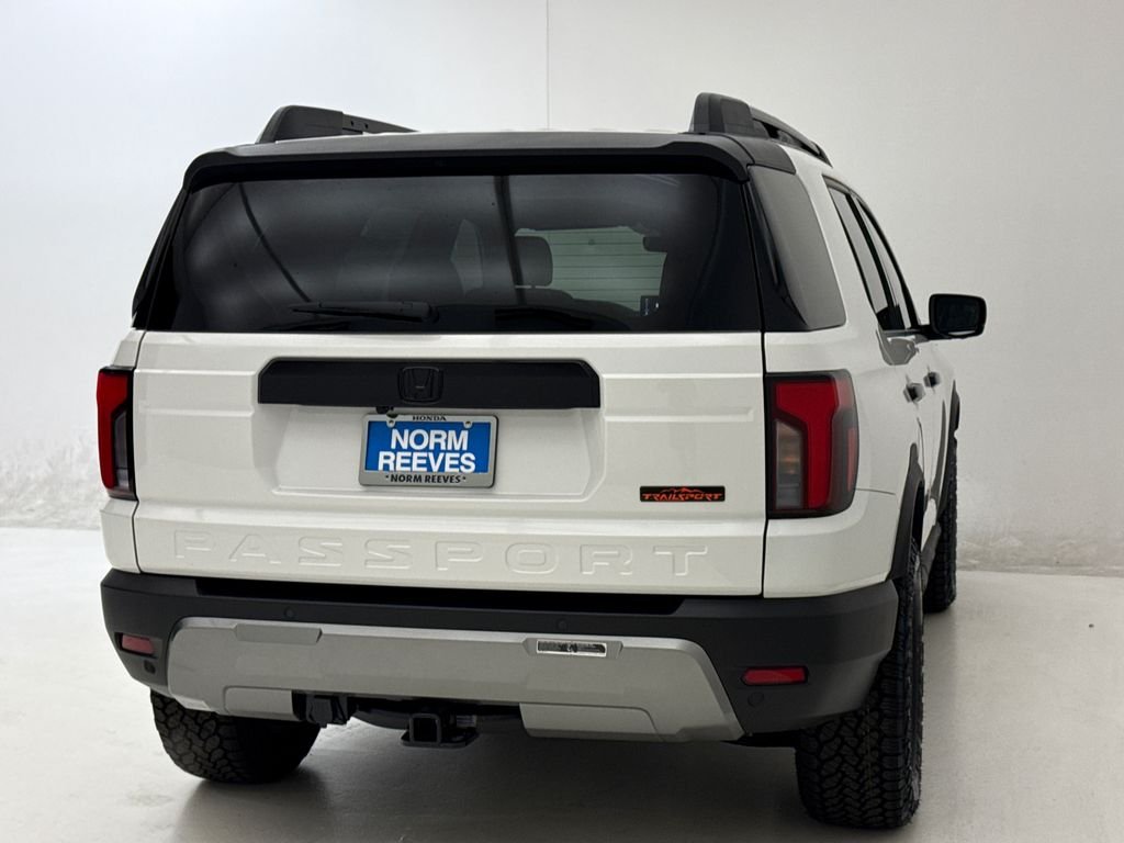 New 2026 Platinum White Pearl Honda TrailSport Elite Blackout image 9
