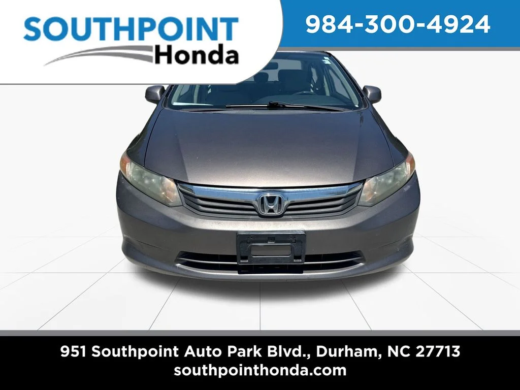 Used 2012 Honda Civic LX with VIN 19XFB2F56CE015651 for sale in Durham, NC