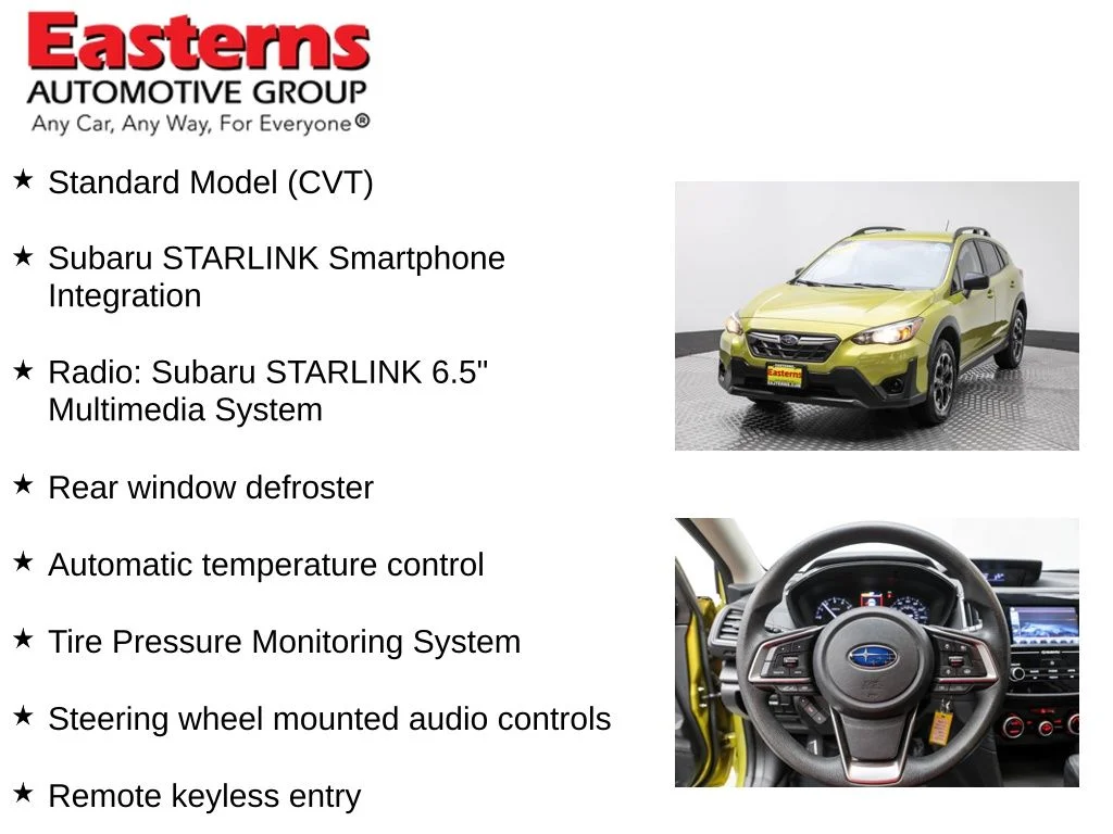 Used 2021 Yellow Subaru Base image 11