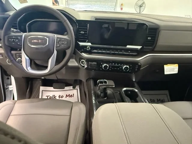 New 2026 Glacier White Tricoat GMC SLT image 13