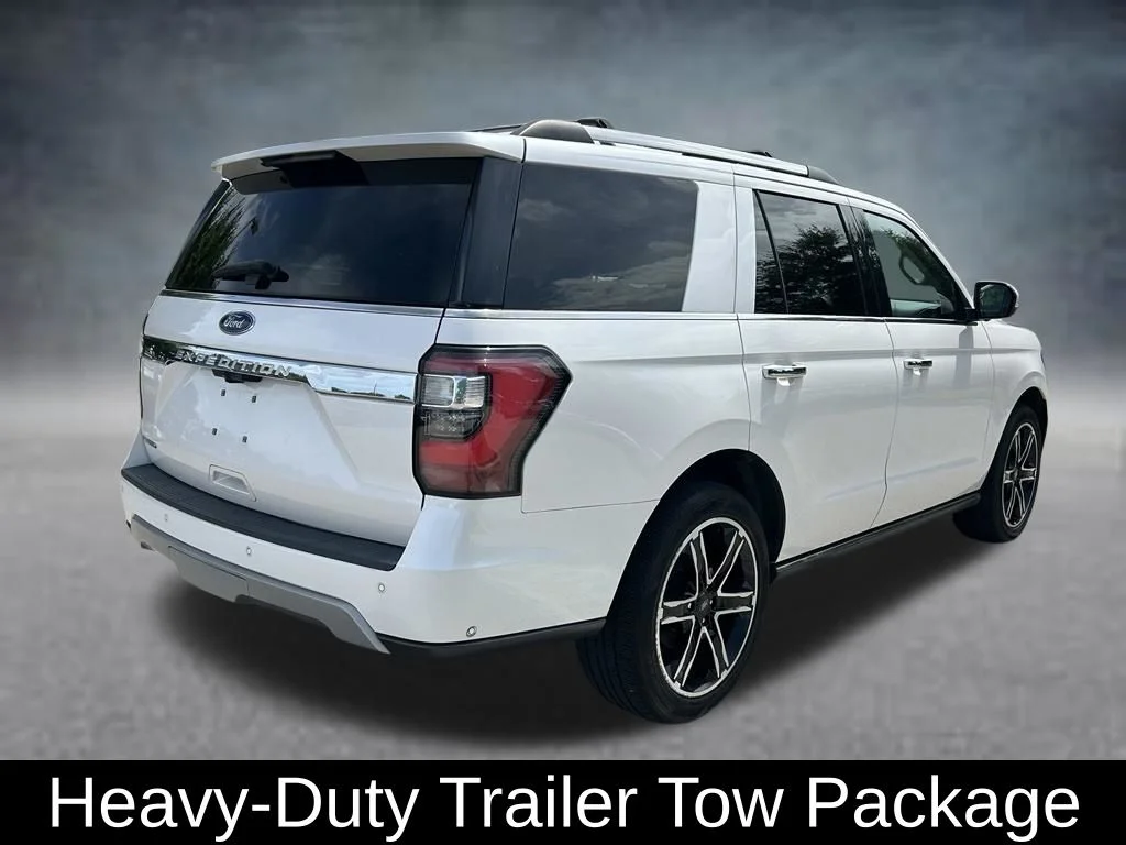 Used 2019 White Platinum Clearcoat Metallic Ford Limited image 5