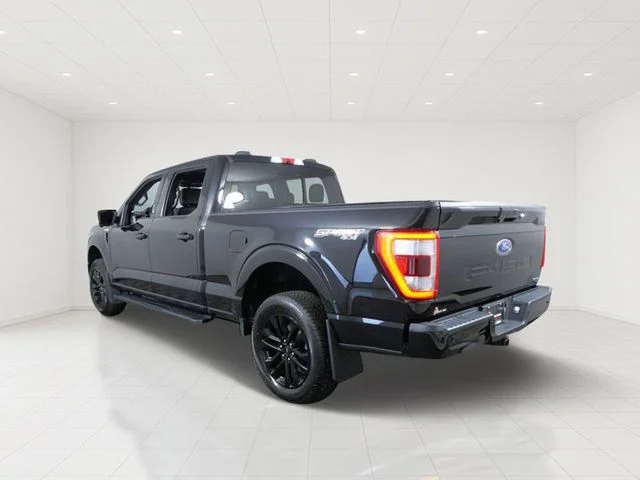 Certified Used 2021 Black Ford Lariat image 4