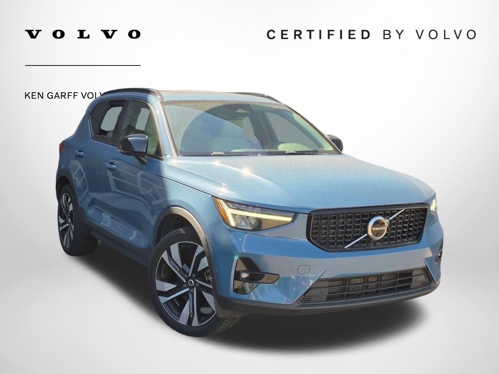 Certified Used 2023 Fjord Blue Volvo Plus Dark Theme image 1