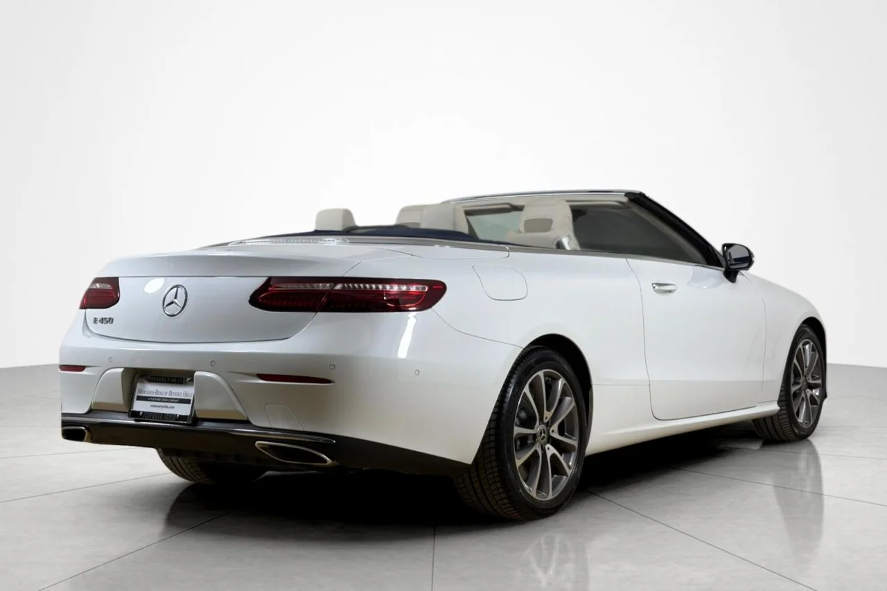 Used 2023 Polar White Mercedes-Benz E 450 image 5