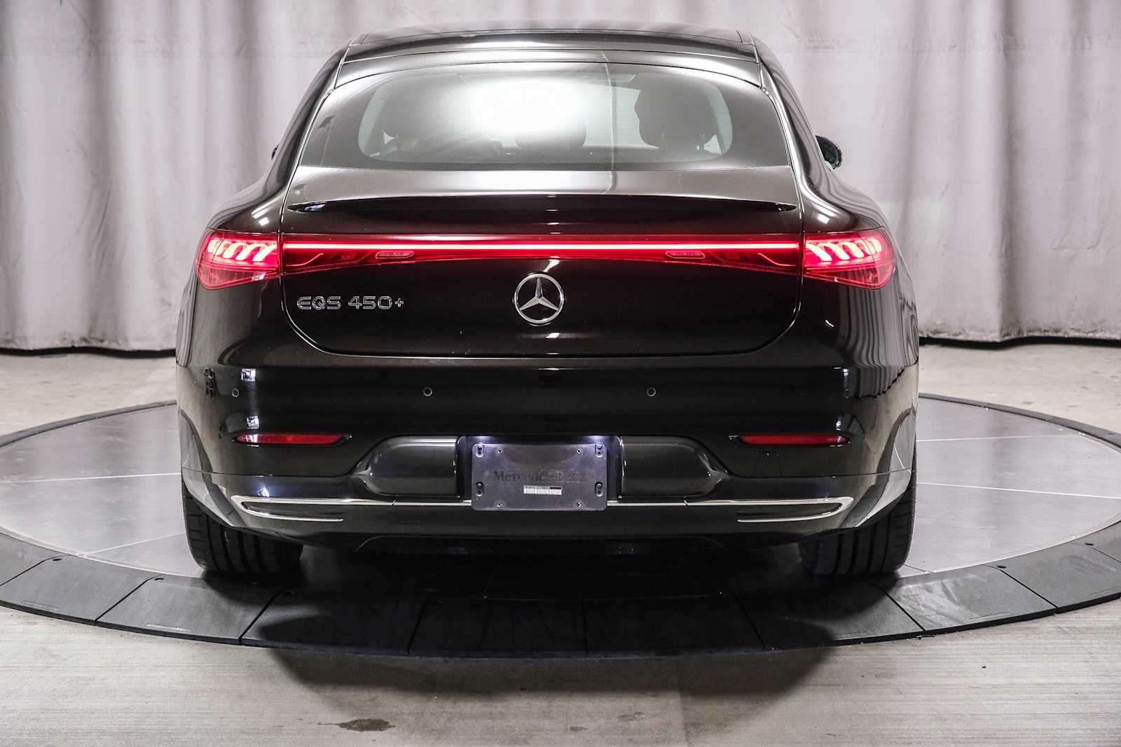 Certified Used 2022 Onyx  Black Metallic Mercedes-Benz EQS 450+ image 3