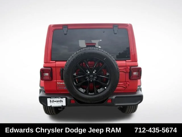 Used 2025 Red Jeep Sahara 4xe image 6