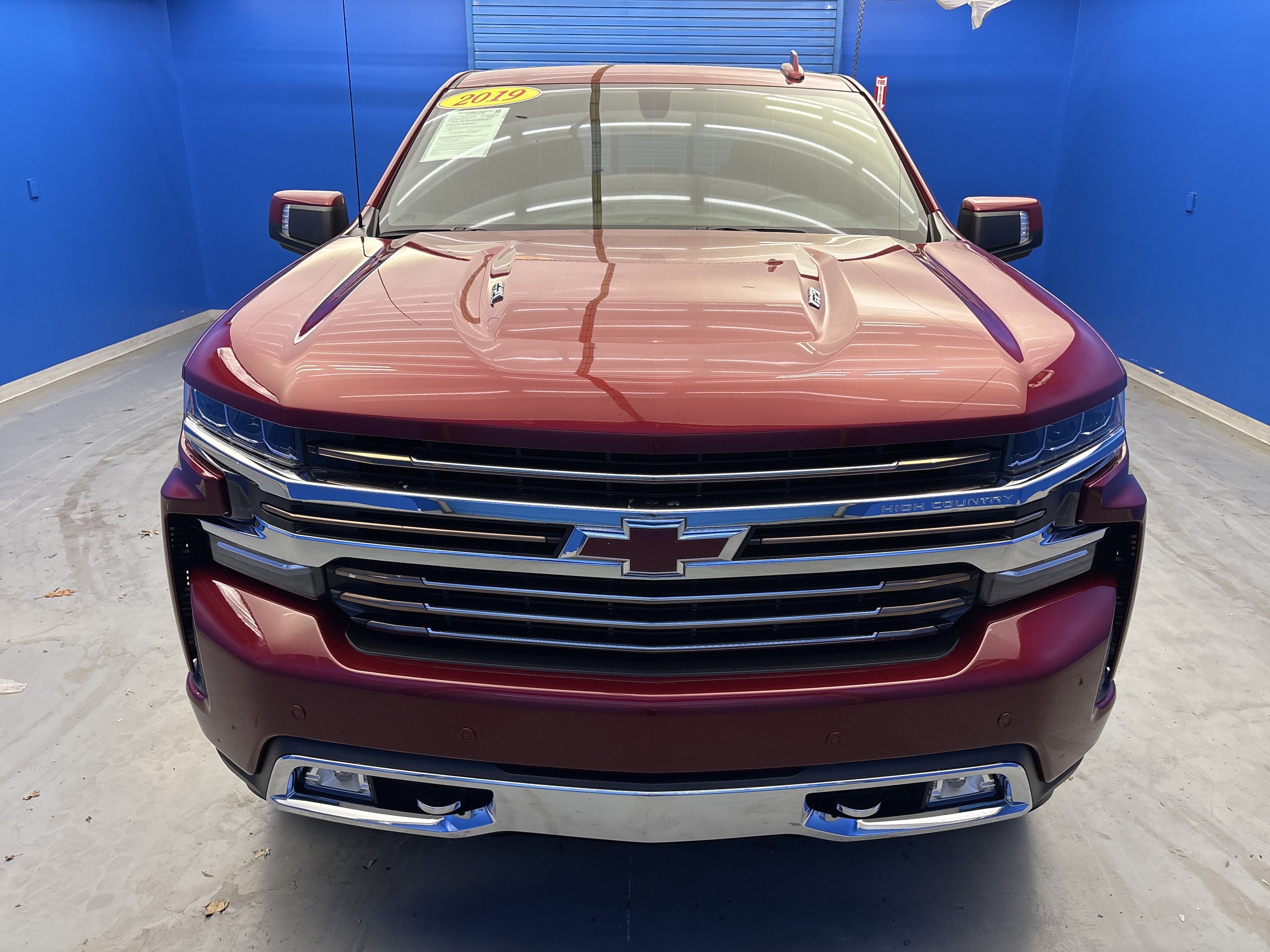 Used 2019 Cajun Red Tintcoat Chevrolet High Country image 3
