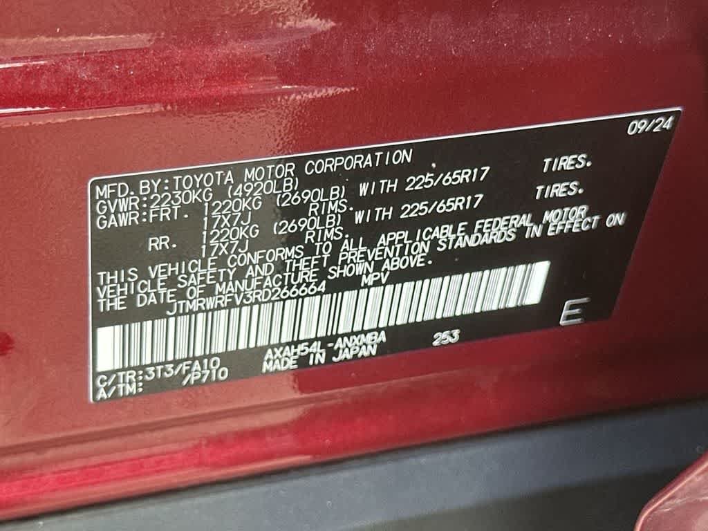 Used 2024 Ruby Flare Pearl Toyota Hybrid XLE image 29