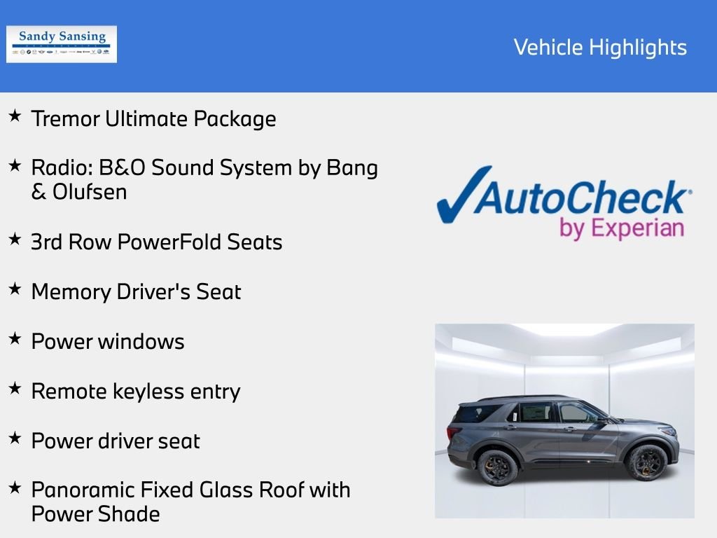 New 2026 Carbonized Gray Metallic Ford Tremor® image 8