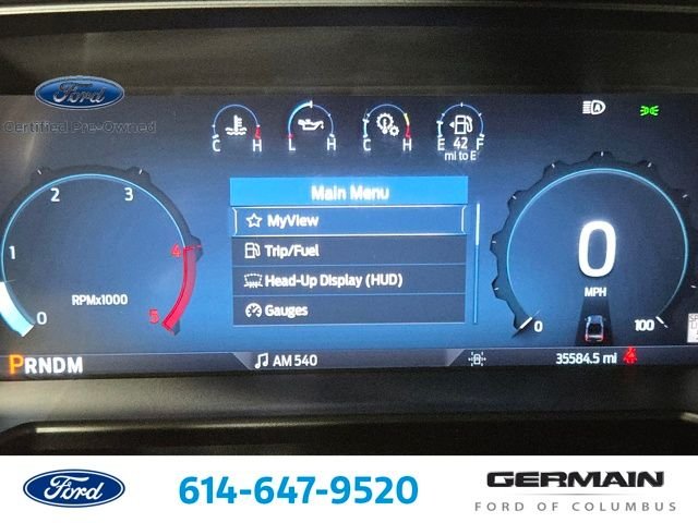 Certified Used 2023 Agate Black Metallic Ford Lariat image 26