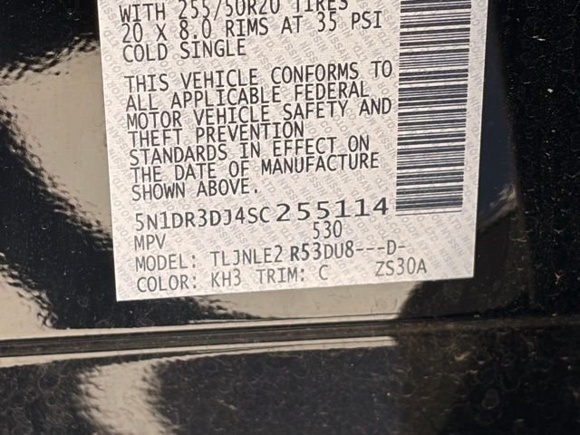 Certified Used 2025 Black Nissan Platinum image 37