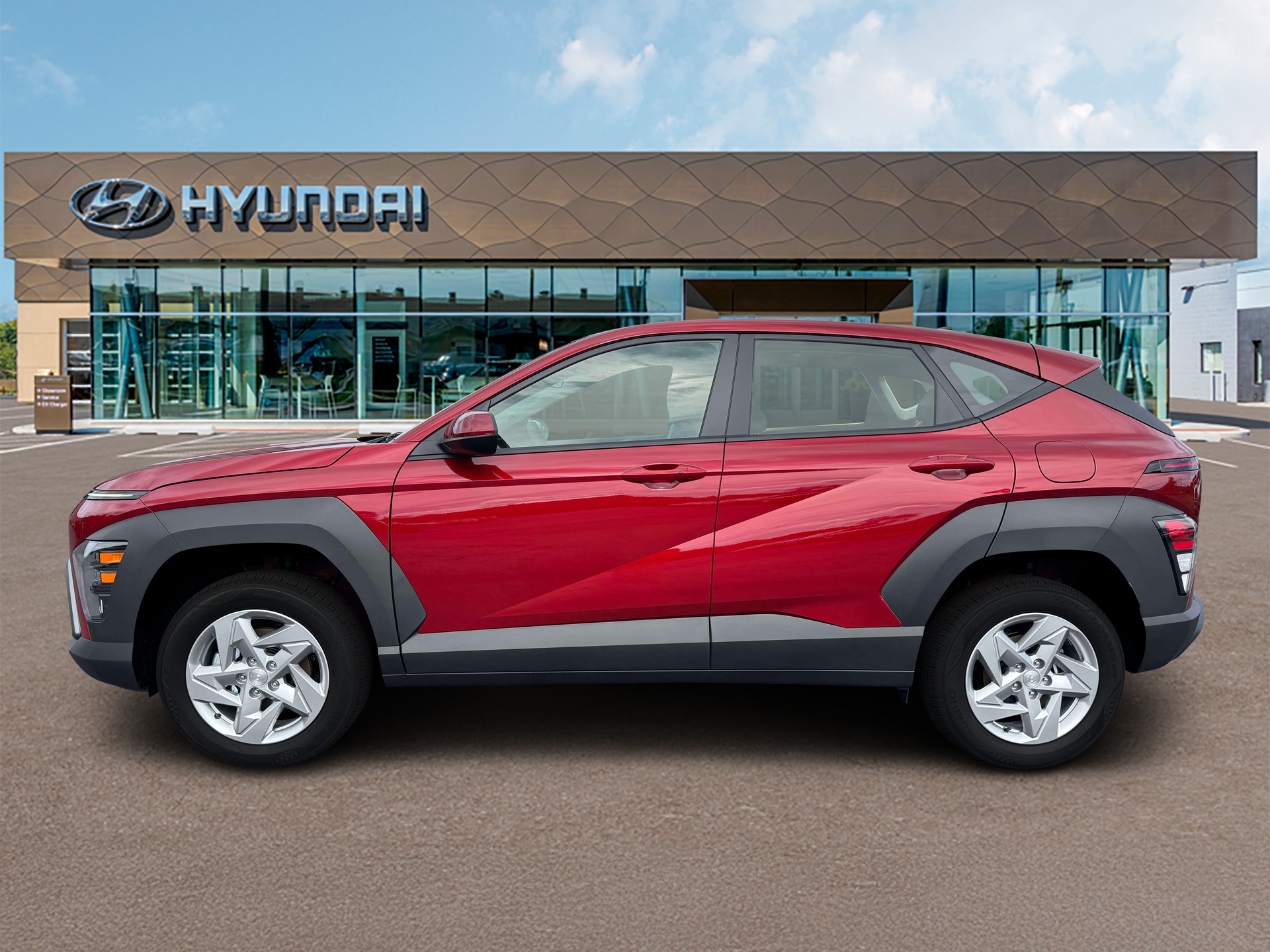 New 2027 Red Hyundai SE AWD image 3