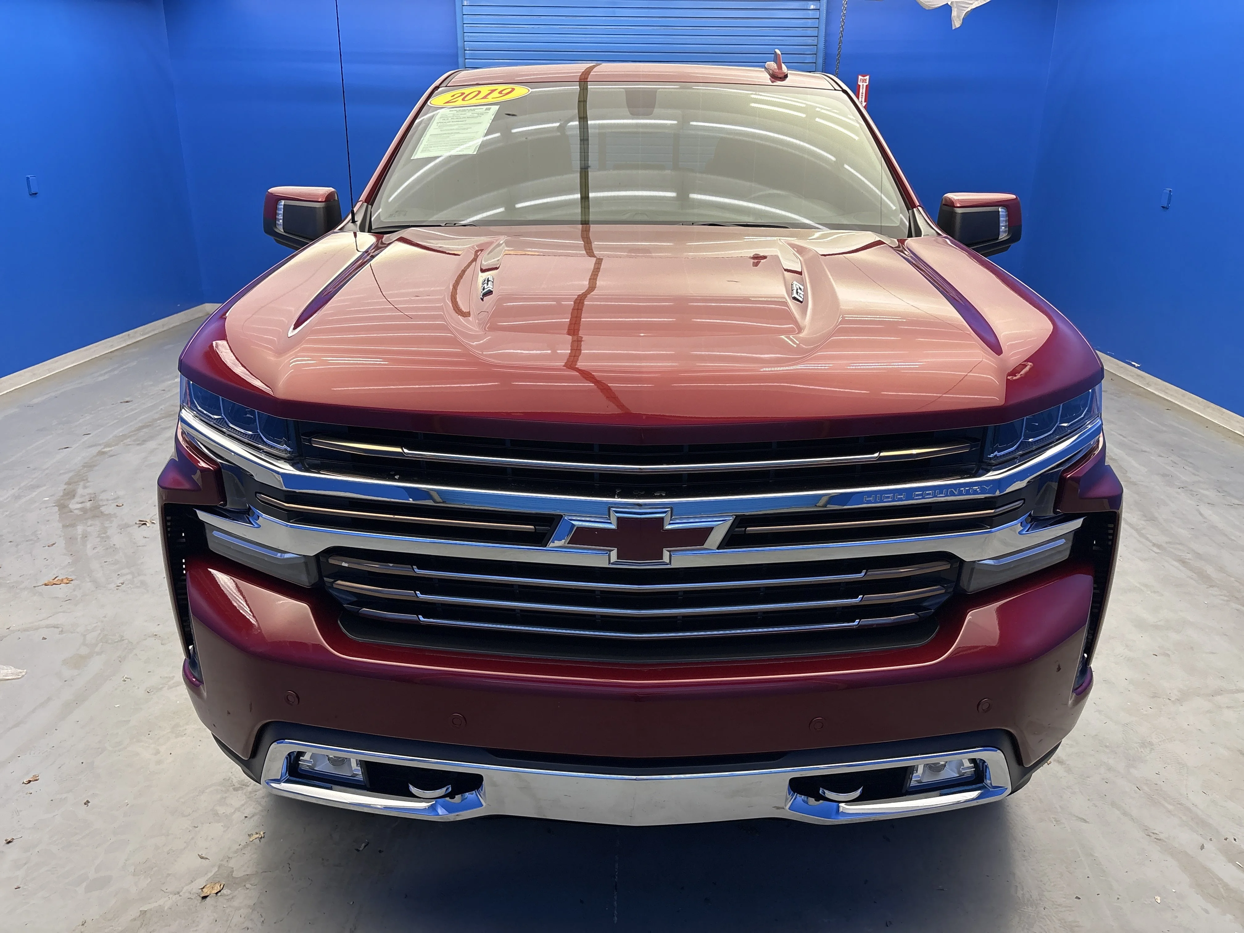 Used 2019 Cajun Red Tintcoat Chevrolet High Country image 3
