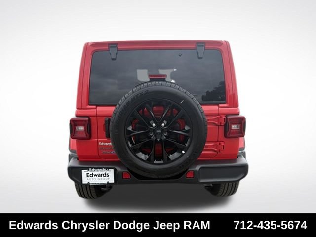 Used 2025 Red Jeep Sahara 4xe image 6