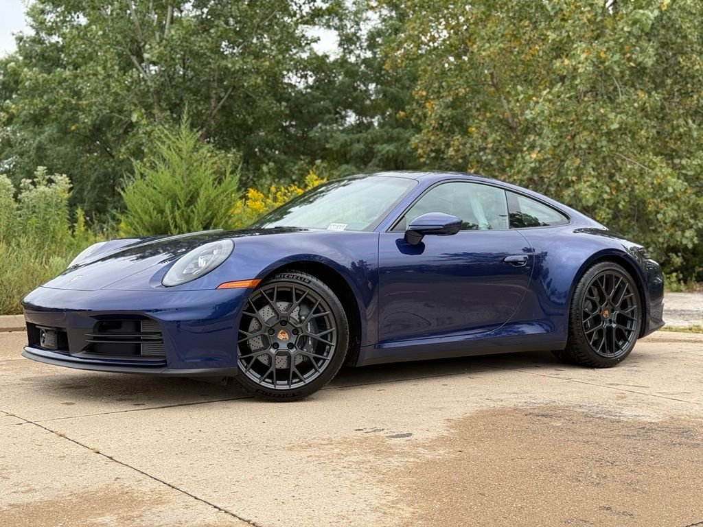 New 2026 Gentian Blue Metallic Porsche  image 1
