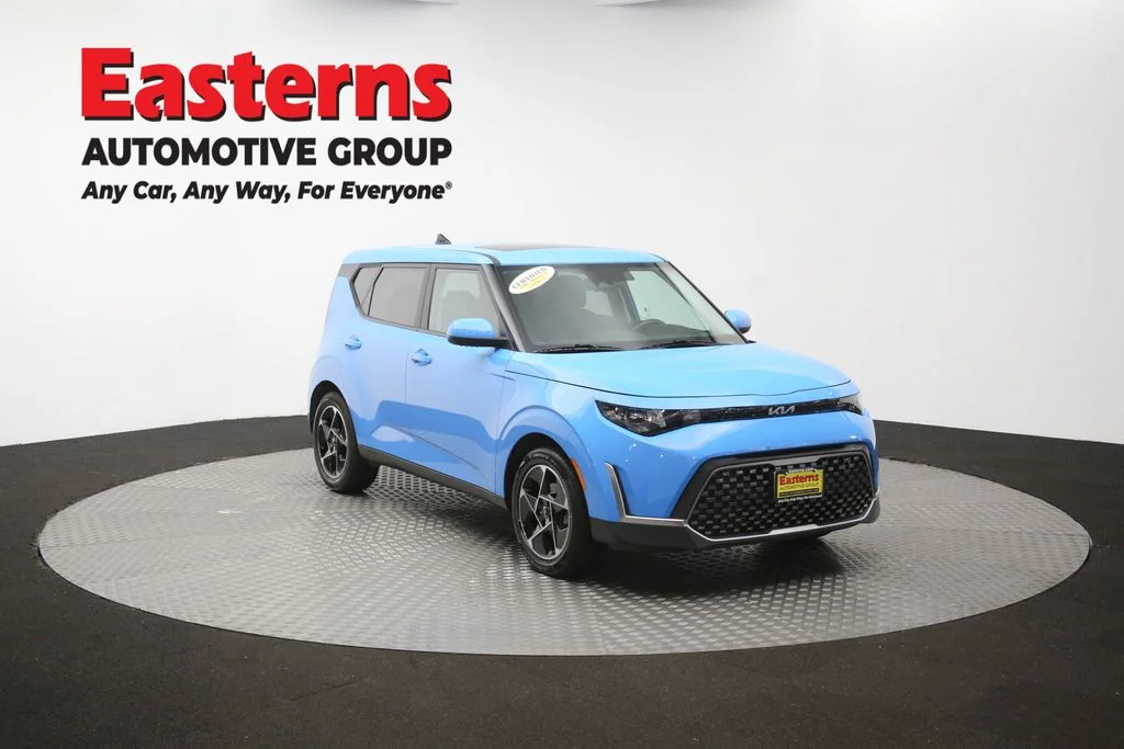 Used 2023 Blue Kia EX image 53