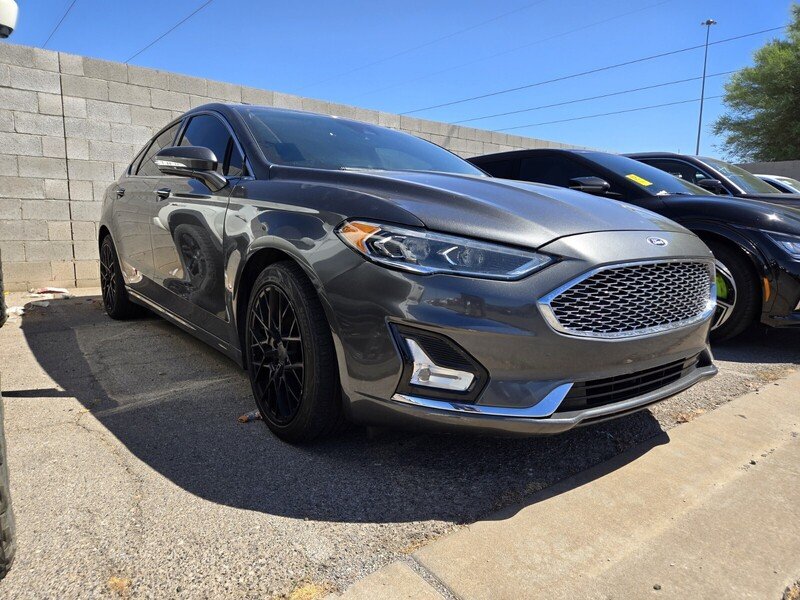 Used 2020 CHARCOAL FORD TITANIUM AWD image 2
