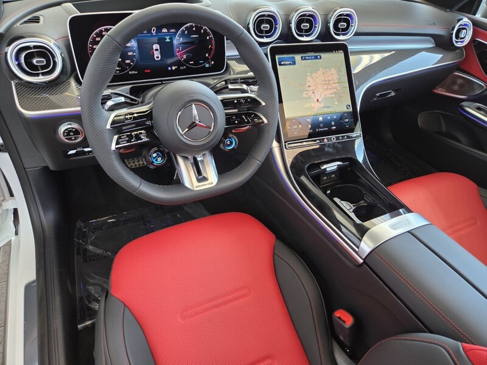 New 2026 MANUFAKTUR Moonlight White Metallic Mercedes-Benz AMG® CLE 53 4MATIC+ Coupe image 14