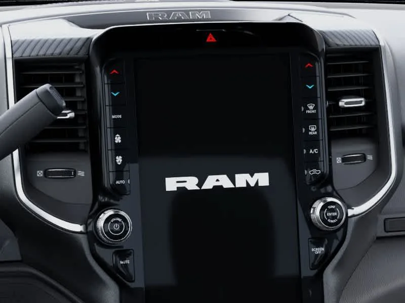 New 2027 Diamond Black Crystal Pearl-Coat Exterior Paint RAM Big Horn image 18