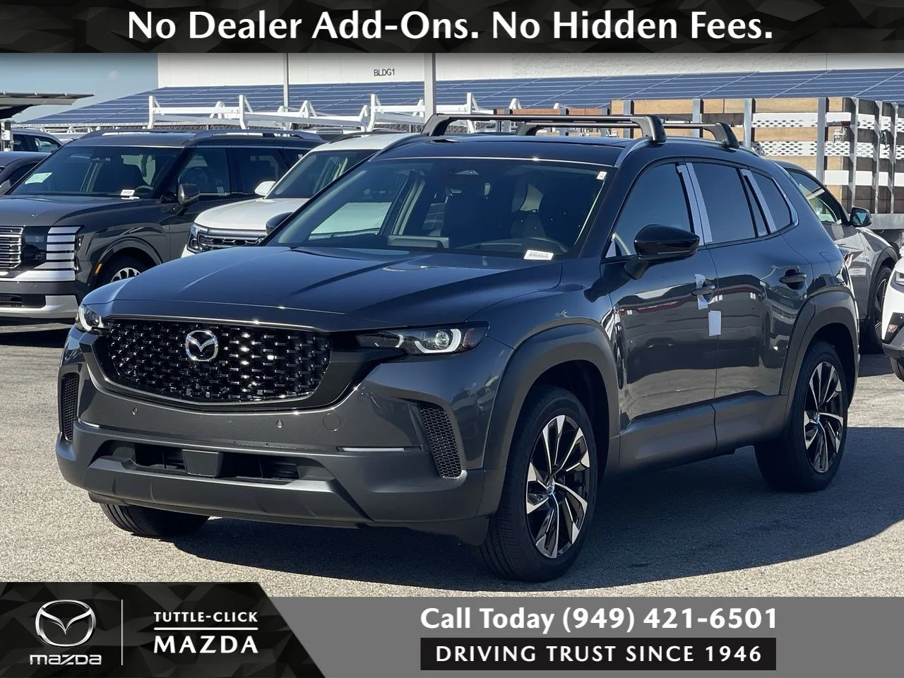 Used 2026 Machine Gray Metallic Mazda Premium Plus image 3