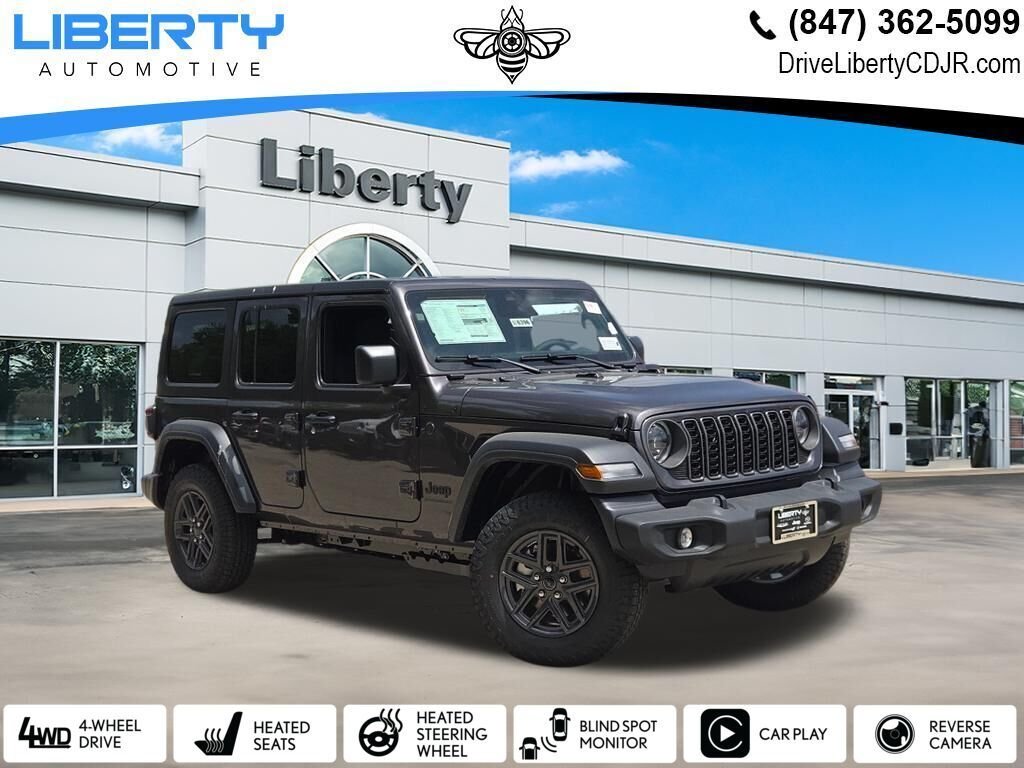 New 2026 Granite Crystal Metallic Clear-Coat Exterior Paint Jeep Sport S image 1