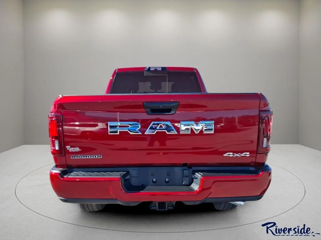 New 2026 Molten Red Pearl-Coat Exterior Paint RAM Big Horn image 2