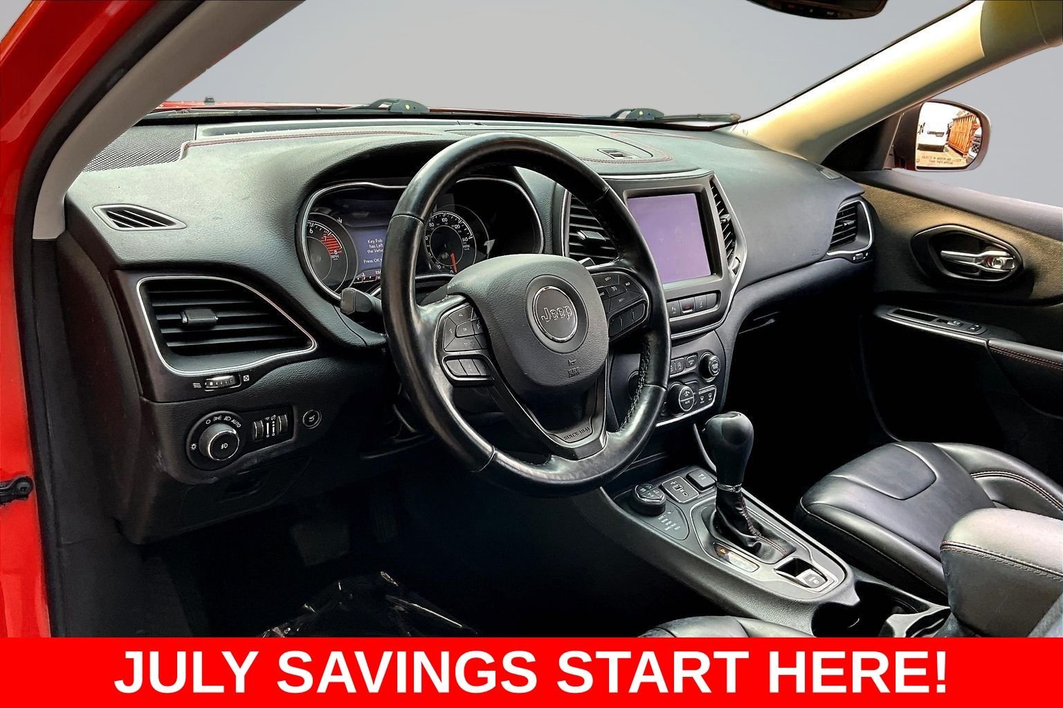 Used 2021 Orange Jeep Trailhawk image 18