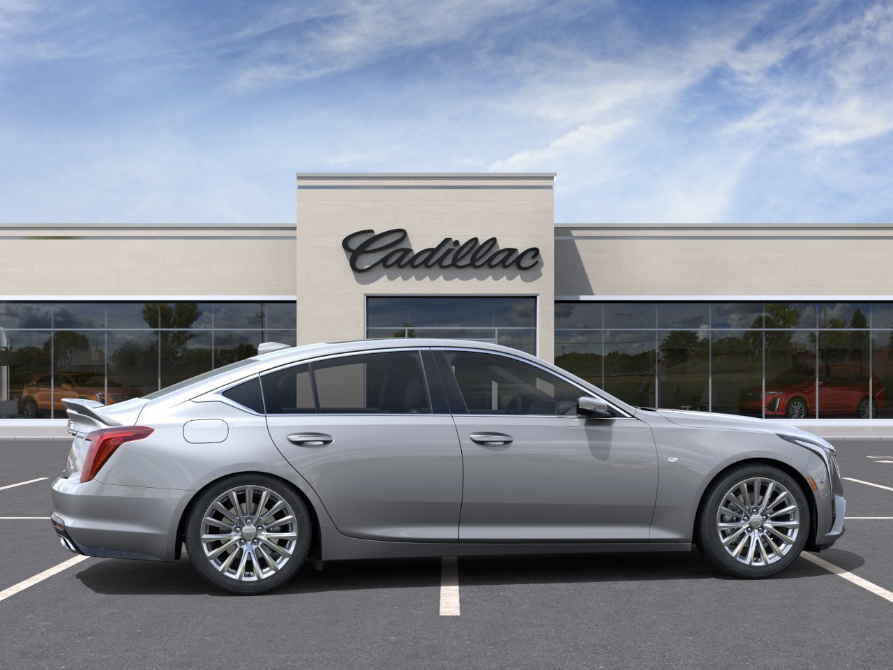 New 2026 Argent Silver Metallic Cadillac Premium Luxury image 5