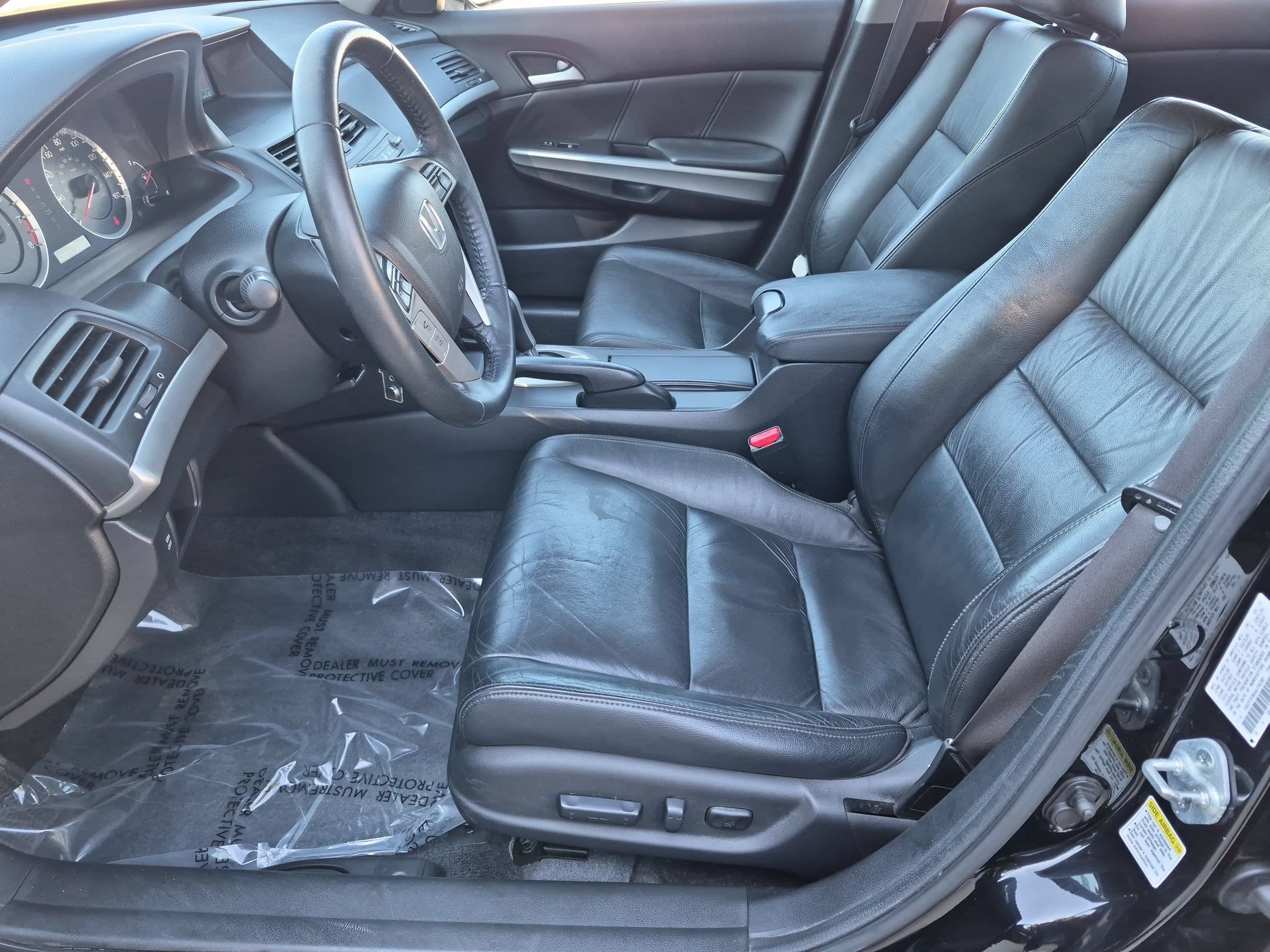 Used 2010 Crystal Black Pearl Honda EX-L Sedan image 11