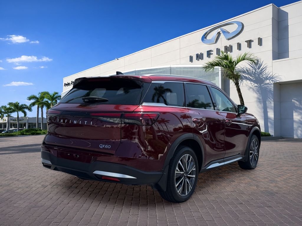 Used 2026 Red INFINITI LUXE image 7