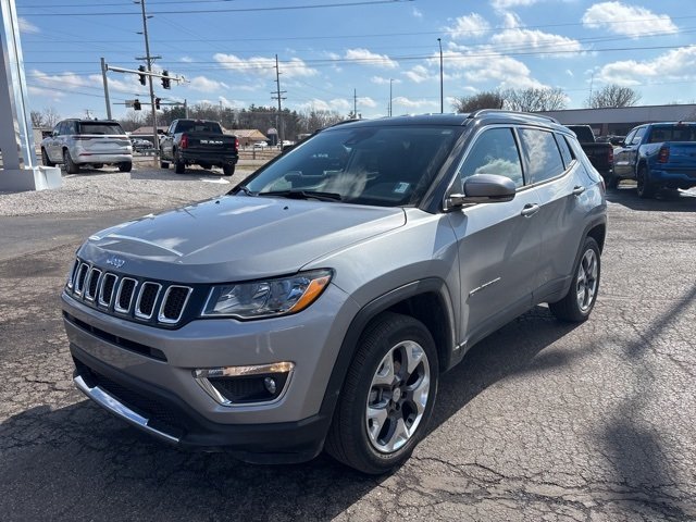 Used 2021 Jeep Compass Limited with VIN 3C4NJDCB6MT536404 for sale in Auburn, IN