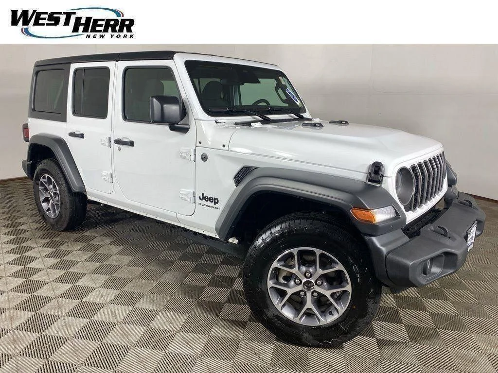 Used 2026 Bright White Clearcoat Jeep Sport S image 29